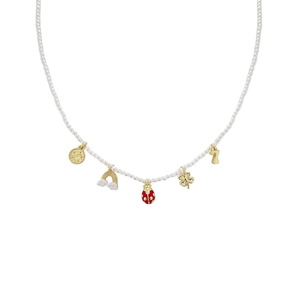 GORJANA Lucky Mini Charm Necklace